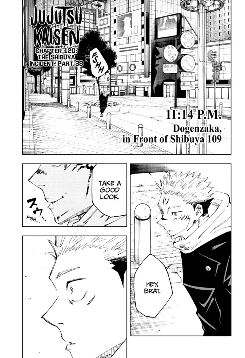 Jujutsu Kaisen Chapter 120 image 01